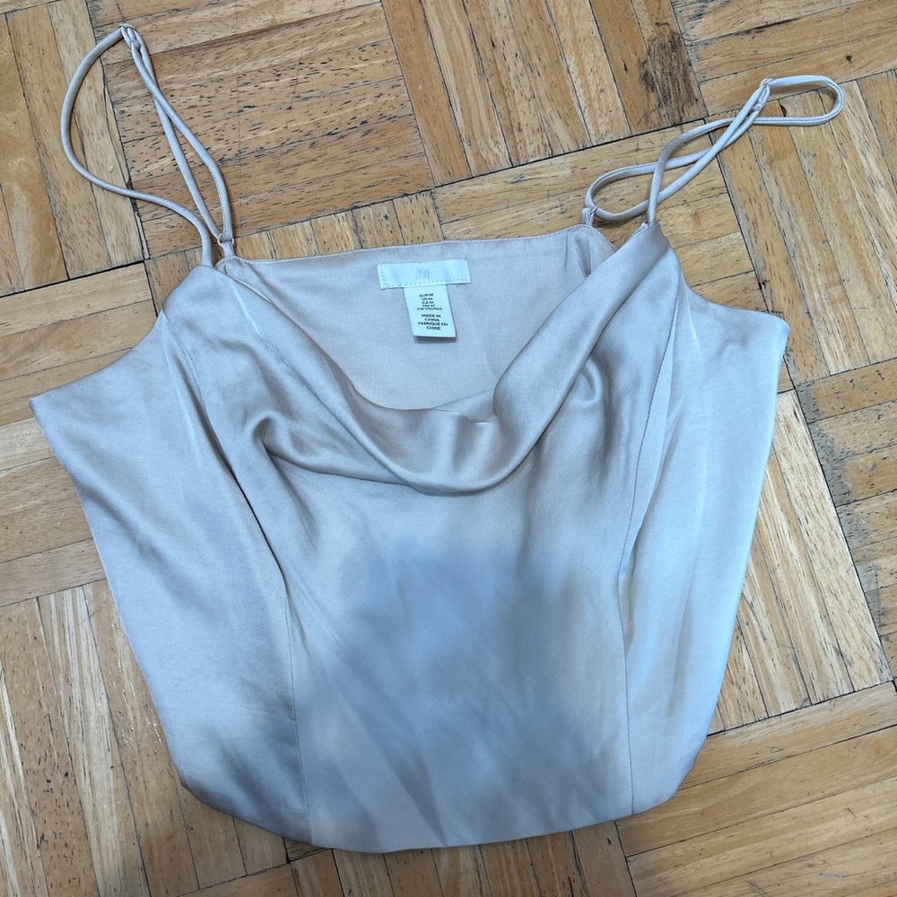 Silk Corset Top